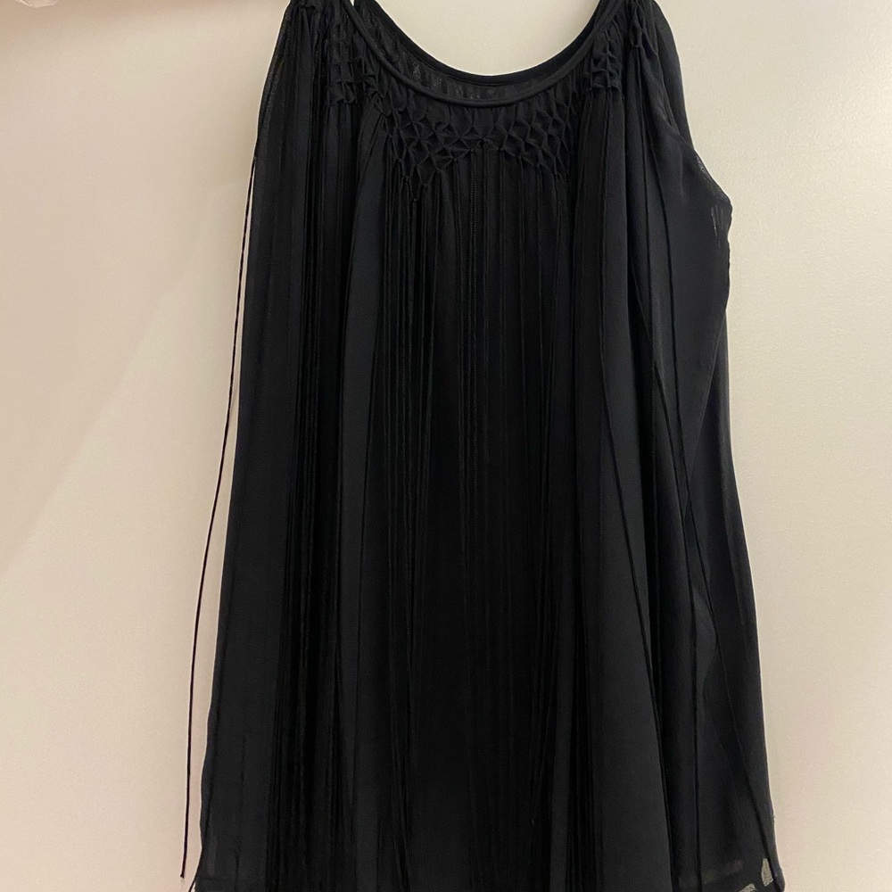 Joie fringe tank top